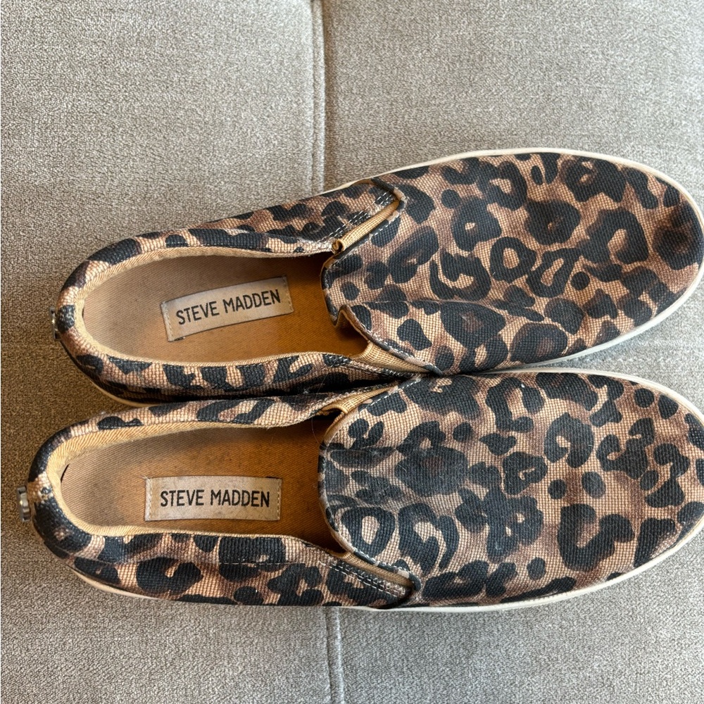 Steve Madden Leopard Print Women's Sneakers